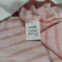 SHEWIN Womens Tops Casual Short Sleeve Sweatshirt Crewneck Striped Shirt Pullover T Shirts Loose Blouses (Pink, XXL)