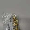 Solid Brass Pipe Fitting, 1/4" NPT Male Square Head Plug (5 pcs)