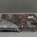 TUTOTAK Small Side Table, Narrow End Table, Skinny Sofa Table, Slim Nightstand, Couch Table, Living Room, Bed Room, Brown TB01BB062 (2-Tier7.9"D x 15.8"W x 22.5"H)