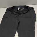 Zoulee Men's Casual Cotton Jogger Sweatpants Zipper Front Pants (X-Large, Thick Black)