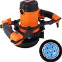 Concrete Grinder, GJ1251, 5" Low-Vibration Concrete Surfacing Renovation Sander with Dust Extraction Tube, Edging Capacity, 1800W 120V 60Hz