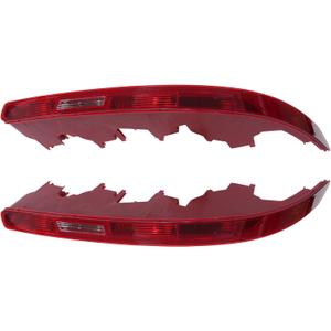 ApplianPar Left and Right Side Taillamp Rear Lower Bumper Tail Light Reverse Stop Fog Lamp Housing Lens for Audi Q7 2006-2015
