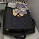 YIERTAI 2008-2022 Toyota Tundra Car Seat Covers Waterproof Faux Leather Back Seat Covers Fit for Crewmax Double Extended Cab Regular Cab Pickup Truck(1 Rear Seat Cover/ Black-Blue)