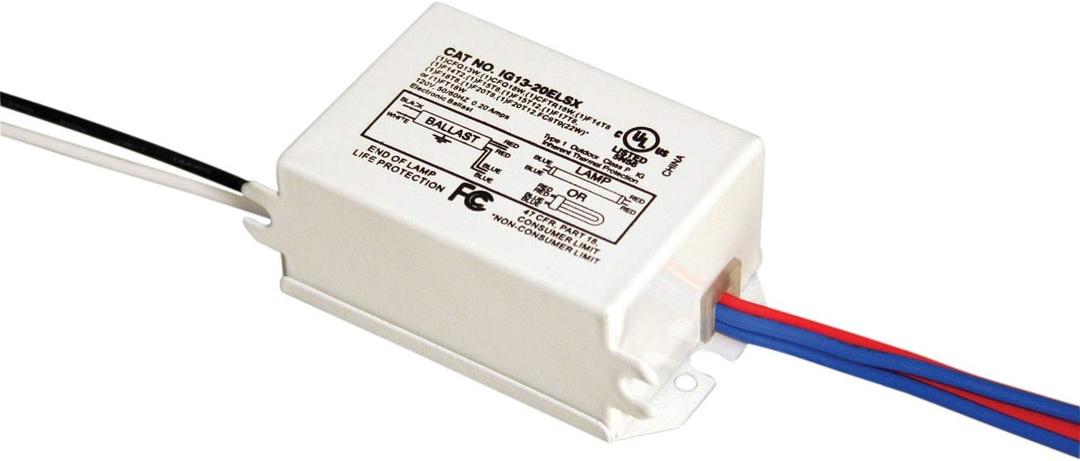 Solus 120V Electronic Single Lamp Fluorescent Ballast  Rapid Start, Metal Housing  Pack of 1, 2, or 4  UL/cUL Listed, Linear & Compact Fluorescent Lamps (Pack of 1)
