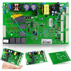 WR55X11098 Refrigerator Electronic Control Board, Compatible with ge PGCS1RKZJSS, PSQS6YGZBESS, PFSS5RKZASS, PFCF1RKZABB,PGS25KSEAFSS, PFSF5RKZCBB,ETC. Replace WR55X11076, WR55X11077, WR55X11097, ETC