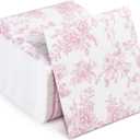 100 Pack Pink Floral Cocktail Napkins, Guest Hand Towels Disposable for Bathroom, Floral Paper Napkins for Bridal and Baby Shower, Tea Party, Garden Party, Birthday Party