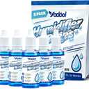 [5 Pack] Humidifier Cleaner Drops, Humidifier Water Treatment Cleaning Solution for All Makes & Models - Slows Buildup & Scaling - Deeply Cleans & Deodorizes Water - 500+ Day Supply