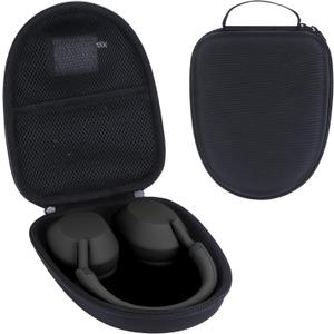 Hard Case Replacement for Sony WH-1000XM6, WH-1000XM5, WH-1000XM4, WH-1000XM3 Noise Canceling Headphones, Portable Travel Headphone Cases (Black Case)