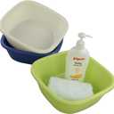 Square Small Wash Basins, 8-Quart, Set of 3