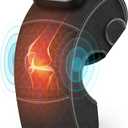 COMFIER Cordless Knee Massager with Heat & Vibration,Heated Knee Brace Wrap for Arthritis, Graphene Knee Heating Pad for Knee Pain, Electric Knee Support, Gifts for Men Women