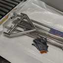 Upgraded 100% Stainless Steel Clothing Rack Load 760LBS, Heavy Duty Clothes Racks with Larger & Sturdy Wheel, Extendable & Adjustable Rolling Garment with Shelves for Hanging Portable Closet Rack (Silver)