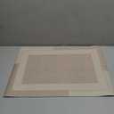Bosap Beige Bath Mat