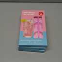 Orbit Innovations Fruit Shape Ice Straw, Pink, Pack Of 3