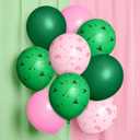 xo, Fetti Pink + Green Witch Latex Balloons - 24 pk, 12" | Birthday Decorations, Kids Wizard Decor, Bachelorette Supplies, Girls Party Favor