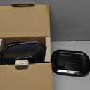 PETLIBRO Cat Water Fountain, Cordless Pet Water Fountain Battery Operated, 2.5L/84oz Dockstream Water Fountains for Cats Indoor, Cat Fountain with Stainless Steel Tray, Easy to Clean BPA-Free (Black)