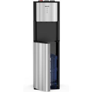 Bottom Loading Water Cooler Dispenser for 3 or 5 Gallon Bottles, Stainless Steel Water Cooler with 3 Temperature Settings - Hot, Cold & Room Water, Ideal Design for Home & Office