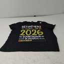 Retirement Class Of 2026 Countdown In Progress Teacher Gift T-Shirt, Size 2 XL