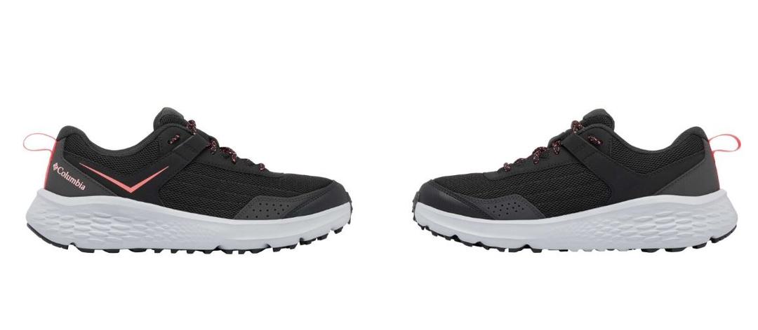 Columbia Vertisol Trail Hk Blk/Slmn, Size 9