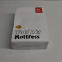 QPAU Inflatable Toddler Travel Bed with Tent  Lightweight Blow Up Kids Air Mattress with Hand Pump  Indoor & Outdoor Portable Sleeping Solution for Camping, Travel, Home, Grandmas  Ages 3+ (A-Khaki Gray)