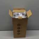 Over the Door Hanging Shower Caddy: Rustproof Hanging Organizer over the Door - No Drilling Bathroom Rack for Inside Shower Chrome