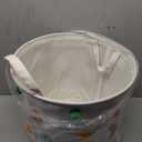 Whitmor Laundry Basket Hamper Large Collapsible Laundry Hamper with Easy Carry HandlesFreestanding Clothes Hampers for Laundry, Bedroom, Dorm, Clothes, Towels, 75L, White, 4 Pack