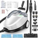 Steam Cleaner with 28 Accessories for Home, 1800W Powerful Multipurpose Steam Mop with 1.5L Tank for Floor Cleaning, Chemical-Free Heavy Duty Steamer for Cleaning Floors, Couch, Tile, Grout and Car