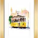 Annecy 5x7 Picture Frames (1 Pack, Gold), Simple Designed Photo Frame, For Pictures 5x7 for Wall Mounting, Classic Simple Home Office Decor