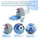 W10179146 WPW10179146 Refrigerator Water Inlet Valve for Replacement Whirlpool Kenmore maytag Amana Kitchen aid and IKEA Refrigerator W10408179 4389177 IMV708 W10155357 W11563185 AP6016381 PS11749668