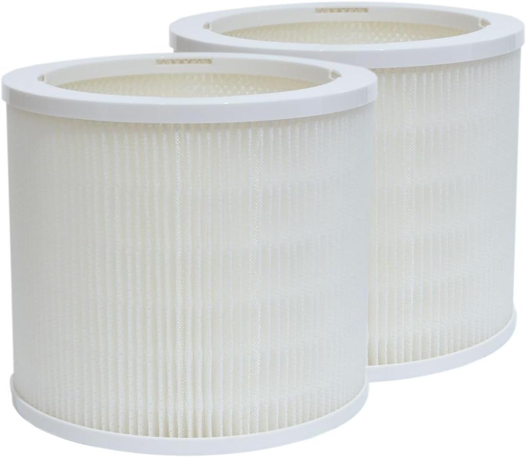 PUREBURG AS06FT-2 Replacement Filters Compatible with DH Lifelabs Aaira Mini Humidifier Hydrating Dry Air Purifier, 2-Pack PUREBURG AS06FT-2 Replacement Filters Compatible with DH Lifelabs Aaira Mini Humidifier Hydrating Dry Air Purifier, 2-Pack