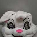 Easter Bunny Mascot Costume Rabbit Cartoon Fancy Party Dress Performance Suit Adult
