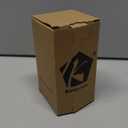 Kevin Textile Soft Plush 14x24 Inch Lumbar Pillow Cover 1 Pack, Luxury Fluffy Faux Fur Striped Flannel Rectangle Cushion Case for Couch Sofa Chair Bed Home Decor, Dark Grey