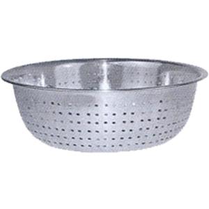 Winco Chinese Colander with 2.5 mm Holes, 13-Inch, Stainless Steel, Medium