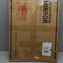 Keonjinn 20" x 28" Oval LED Bathroom Mirror with Frontlit and Backlit
