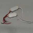 Lustaled DC 12V Power Supply Driver Transformer - 15W Waterproof IP67 120VAC to 12V DC Converter Constant Voltage Switching Power Supply for LED Strip Lights, G4 MR11 MR16 Display (2-Pack)