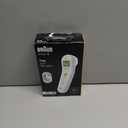 Braun No Touch 3-in-1 Thermometer for Adults, Kids, Babies, Measure Forehead, Liquid, Food Temps, Adult & Baby Thermometer, Professional Accuracy, Color Coded Fever Guidance