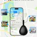 Air Tracker Tags (iOS Only) 4 Pack: Bluetooth Item Finder with Apple Find My APP, Item Locator for Keys Finder, Bags Wallets Anti-Loss, IP68 Waterproof Smart Tag (Water Drop)