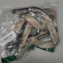 WalkMagic Heavy Duty Double Handle Dog Leash 6 ft Long for Total Control, Padded 2 Handle, Reflective Training Lead for Medium Large Dogs (Beige, 6 FT)