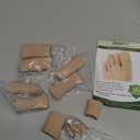 Welnove Gel Toe Cap - 8 Pack Toe Protector for Women Men - Cushions and Protects to Cover Toes, Relief Toe Pain from Ingrown Toenails, Corns, Blisters, Hammer Toes (Medium Size)