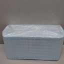 Amazon Basics Leak-Proof Dog and Puppy Potty Training Pee Pads with Quick-Dry 5-Layer Super Absorbent Surface for Dog Training, Floor Protection, Regular Size 22x22", Blue & White, 50 Count