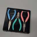 WORKPRO Jewelry Pliers Set, 3 Pack Jewelry Making Tool Kit Includes Mini Needle Nose Plier/ Chain Nose Plier, Round Nose Plier and Wire Cutter for Jewelry Repair, DIY Crafts, Jewelry Making Supplies