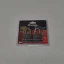 Master Lock 380T 1.5 in. Laminated Steel Padlock with Rustoleum Finish - 2 Pack