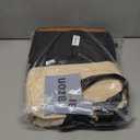 Backpack Cooler with Double Decker & 12 Ice Packs- Keeps 36 Cans Cold for Up to 24 Hours- Waterproof & Leak Proof Insulated Cooler Backpack- Stylish Cooler Bookbag for Women Travel Work Beach (Black)