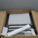 Towel Warmer Wall Mounted with 3 Electric Stainless Steel Heated Bars, Hot Towel Rack for Bathroom, Plug-in BathTowel Heater with Built-in Timer, Matte Black