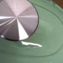 EDGING CASTING Enameled Oval Cast Iron Dutch Oven Pot with Lid, Bread Dutch Oven for Sourdough Bread Baking, Dutch Oven Bread, Bread Oven, 6QT, Pistachio Green