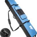 Snowboard Bag with Wheels, Padded Roller Snowboard Bag for Single Snowboard and Snowboard Boots 170cm. (blue)