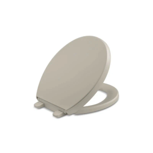 Kohler Retmore Round Front Bowl Quiet-Close Antimicrobial Toilet Seat, White