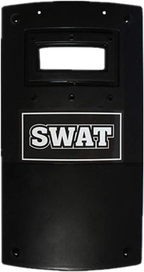 BinaryABC Police Shield Toys,Police Roly Play Props,Halloween Cosplay Police Costume Accessories,15.7 x 8.66cm(Handle Style Random)