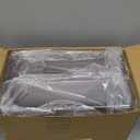 Set of 4 Office Organization and Storage, Clear PET Letter Tray Desk Organizer, Stackable Document Organizer and File Paper Organizer for Office Supplies (12.5" x 9.6" x 10.5")