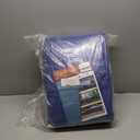 Tarp Cover Blue Waterproof 24x50 Great for Tarpaulin Canopy Tent, Boat, RV Or Pool Cover!!! (Standard Poly Tarp 24'X50') (Blue-lightweight Protection)