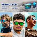 Blenders Eyewear Canyon Polarized Sunglasses Active Style, Durable Frame 100% UV Protection For Men & Women